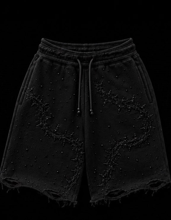 BLACK THORN SHORTS