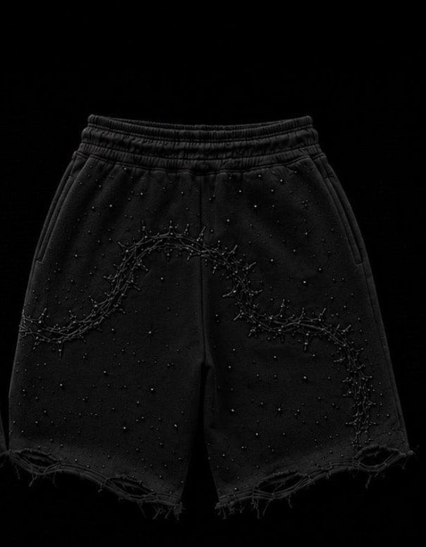 BLACK THORN SHORTS