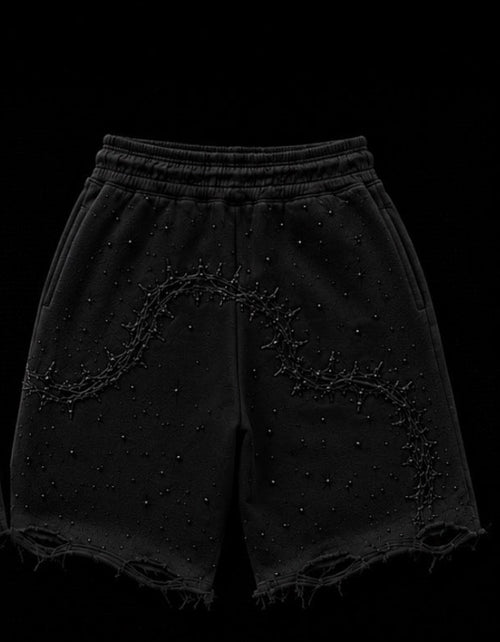 BLACK THORN SHORTS