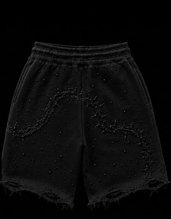 BLACK THORN SHORTS